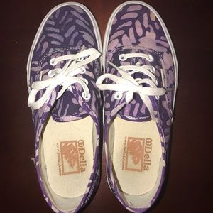 Vans Authentic Della Lace Up Womens Shoes Size 7