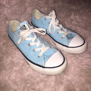 Baby blue converse