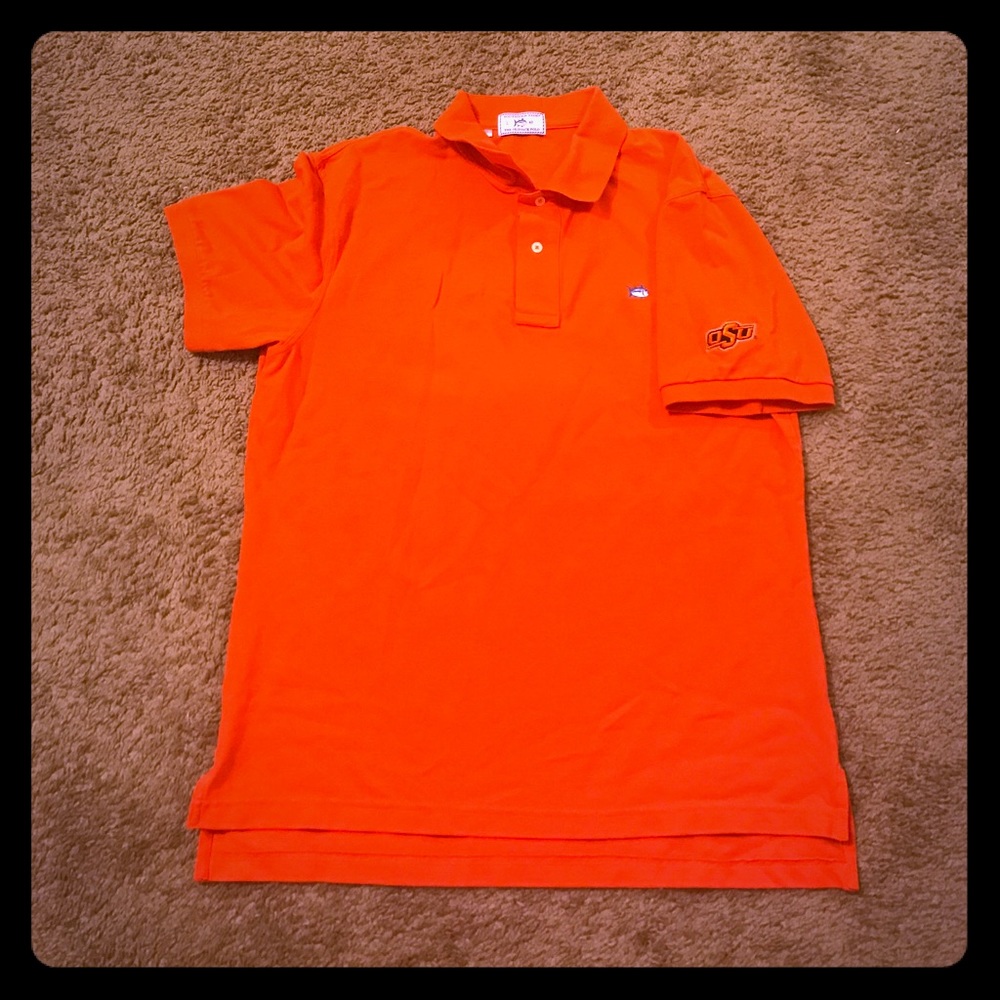 NWOT Southern Tide Okla. State Polo Size L