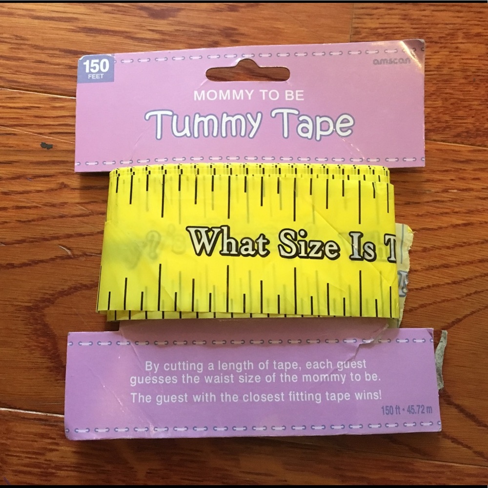 Mommy to Be Tummy Tape Game