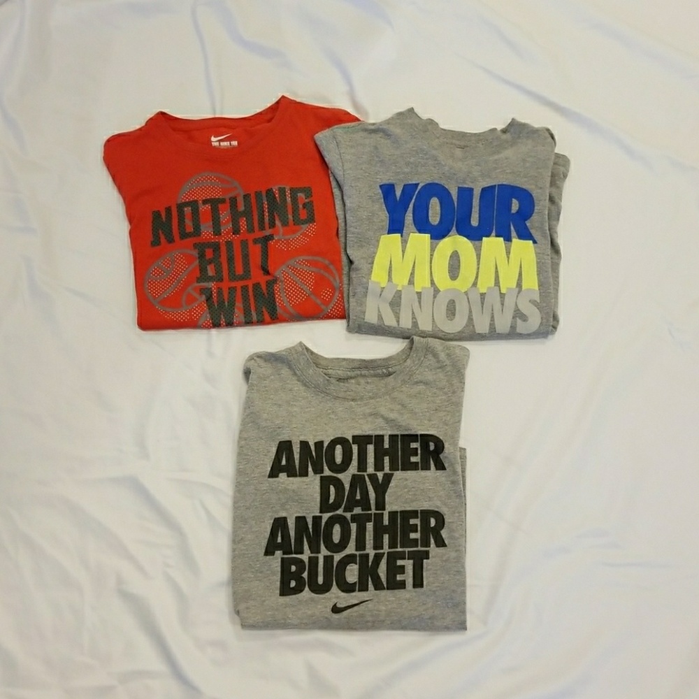 Boys nike t-shirts