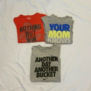 Boys nike t-shirts