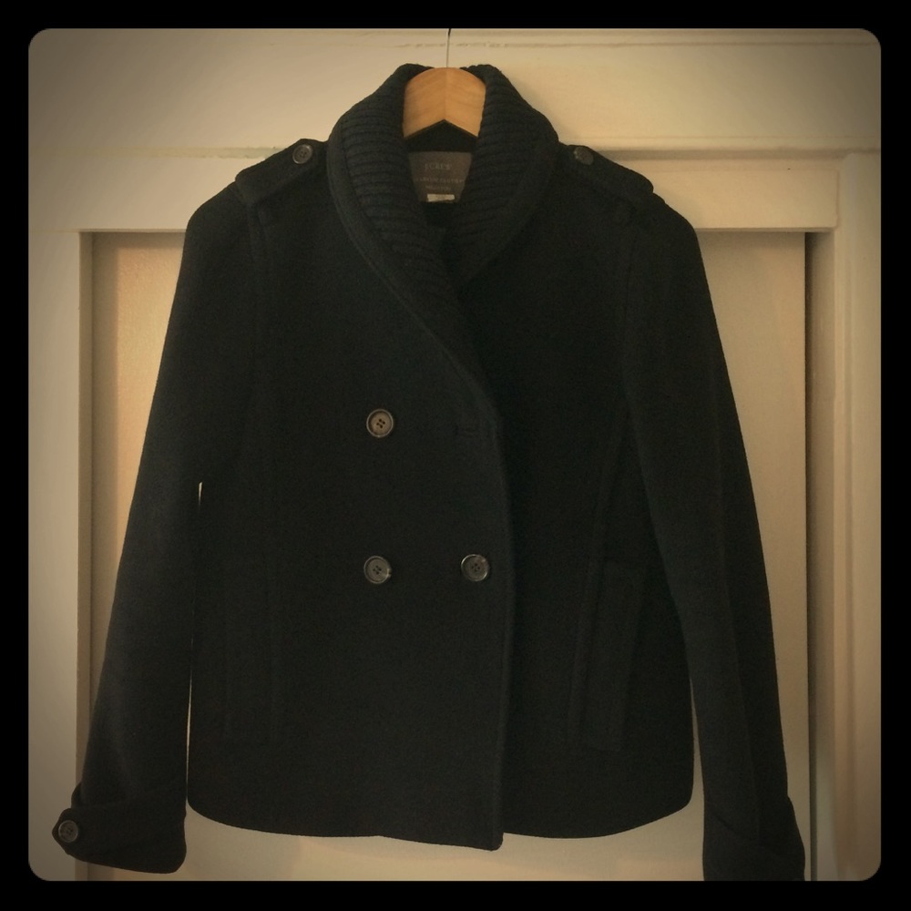 J Crew peacoat