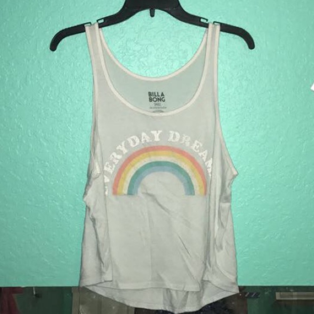 Teal Billabong tank top