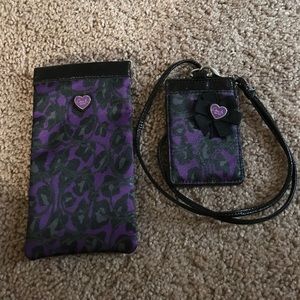 Coach ID holder and Sunglasses Case