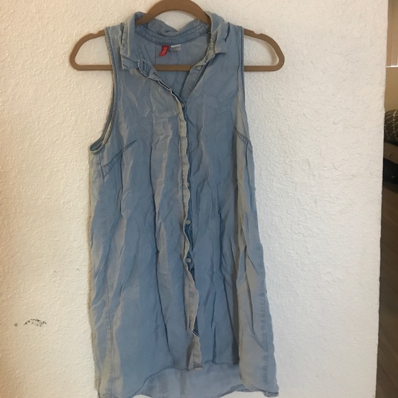DENIM DRESS - Picture 1 of 3