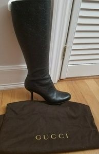 Authentic Black GorgeousGucci Boots