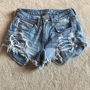 Jean shorts