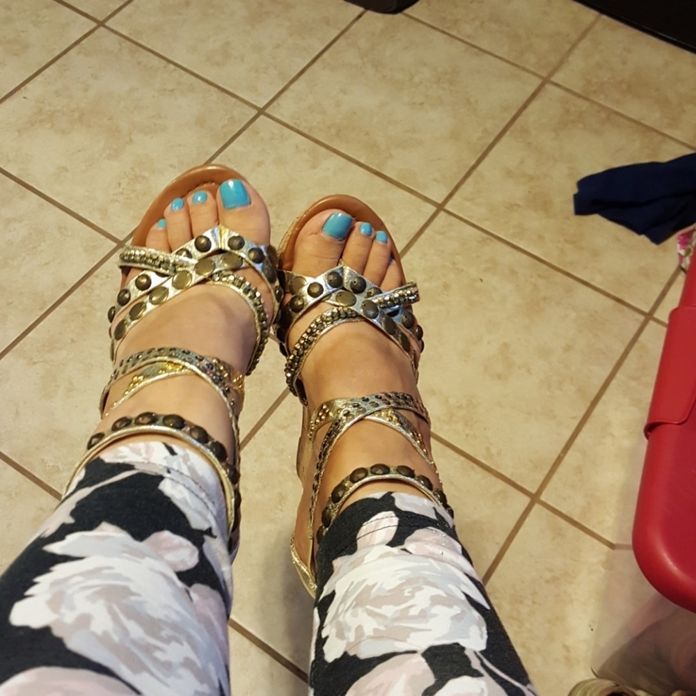 Steve Madden - Gladiator Wedge Heels