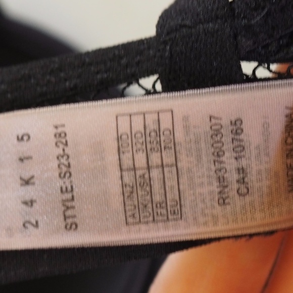 Stella McCartney Fleur Dancing Balconette Bra 32D - Picture 5 of 5