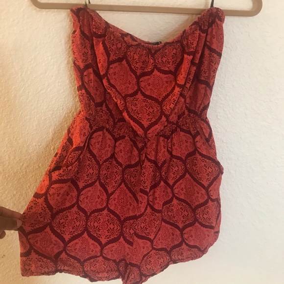 FLORAL ROMPER - Picture 1 of 2