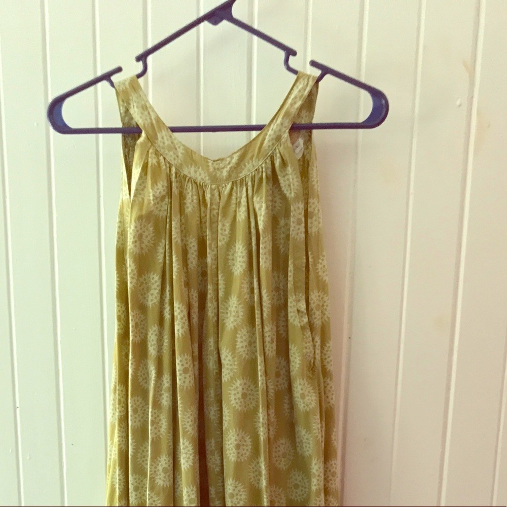 Hawaiian maxi dress