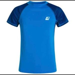Laguna Boys UV Guard Swim Shirt Blue SZ 10/12
