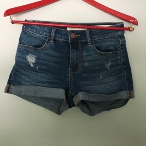 Size 25 blue Jean shorts