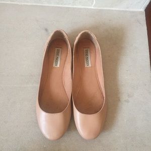 Nude Steve Madden Flats