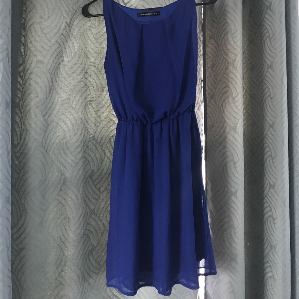 • Foreign Exchange • M • Blue Dress