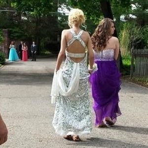 One of a kind prom dress!