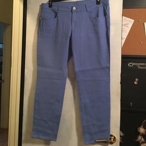 Periwinkle skinny jeans