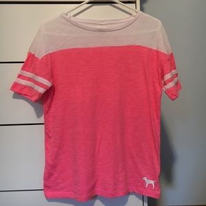 NWOT Victoria's Secret pink shirt
