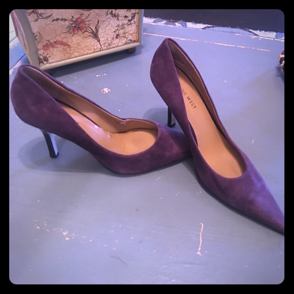 Nine West Suede Heels