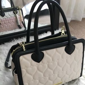 Betsey Johnson Quilted Satchel