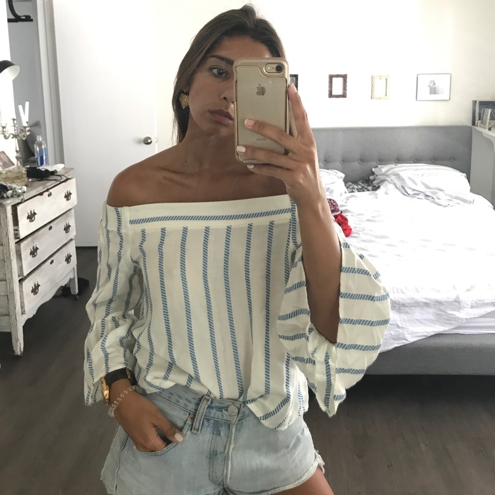 Off shoulder top