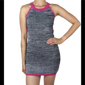 Bodycon knit backless dress