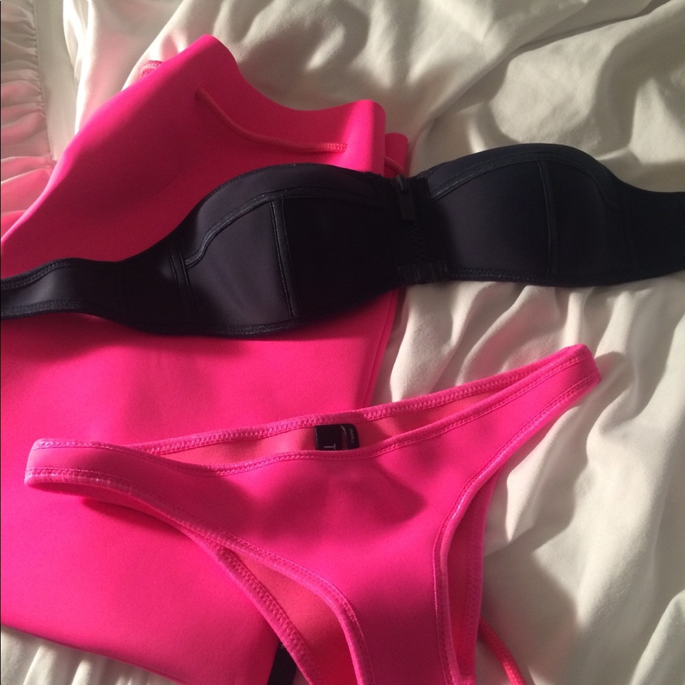 Triangl Black Bikini Top