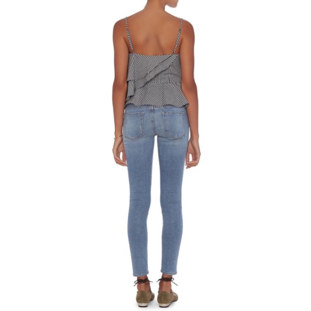 SOLD Intermix Thebes Ruffle Gingham Top - Picture 3 of 3