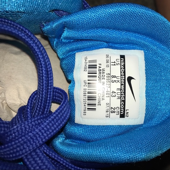 WOMENS 2013 NIKE HYPERDUNK TB (Blue) - Picture 6 of 6