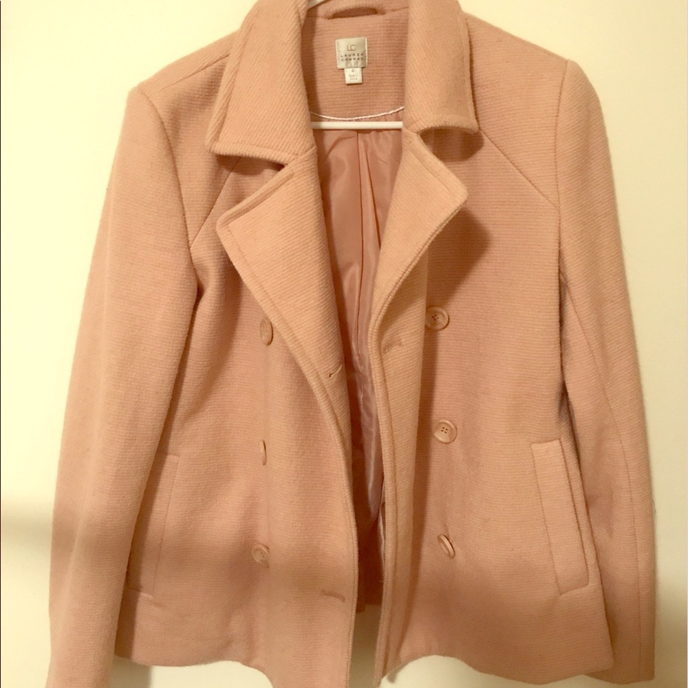 Lauren Conrad Blush Peacoat