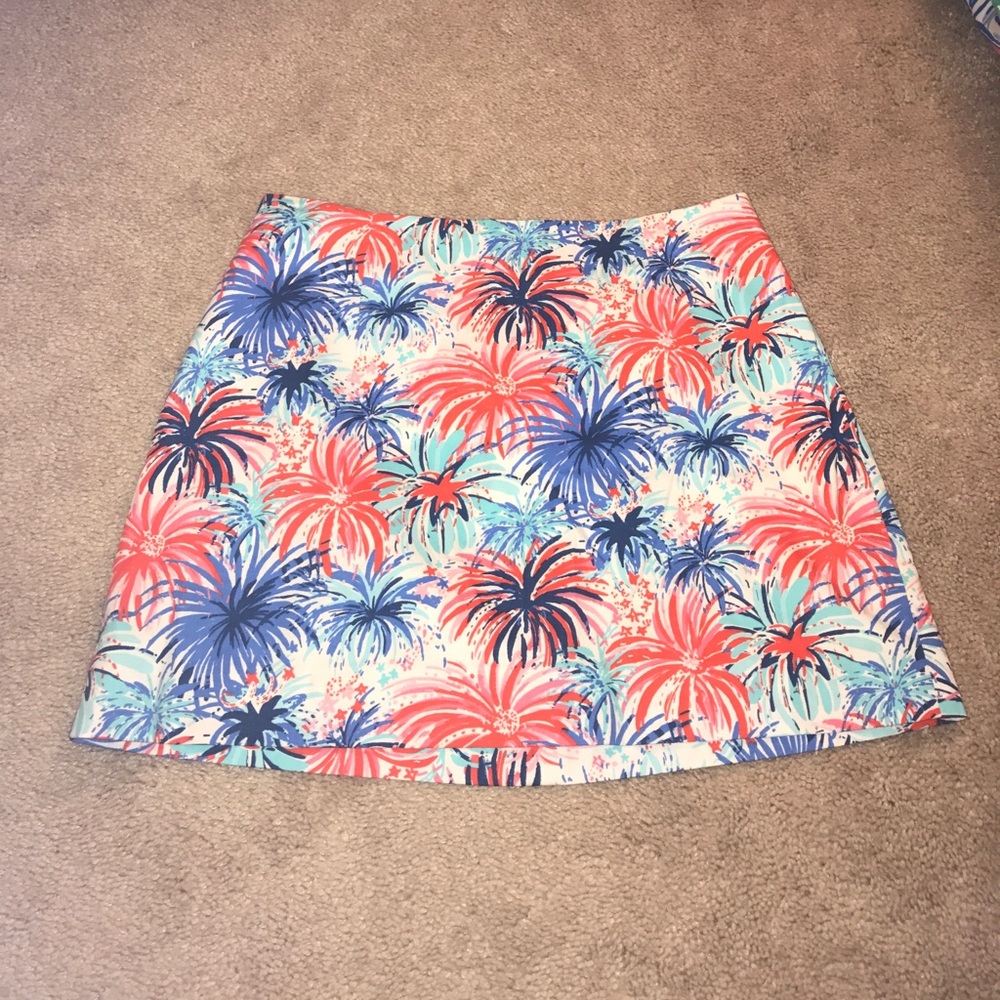 Lilly Pulitzer 4th of July Print 2015 Skort