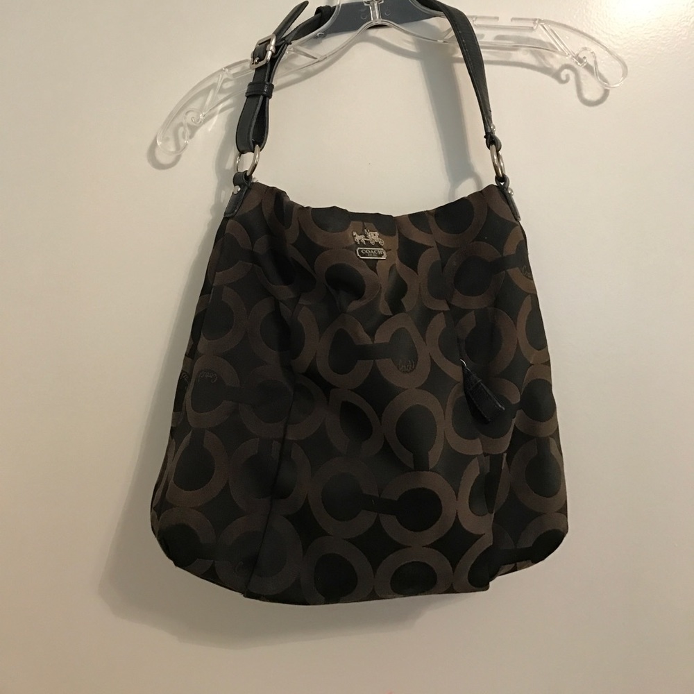 Black Coach Mid-Sized Purse
