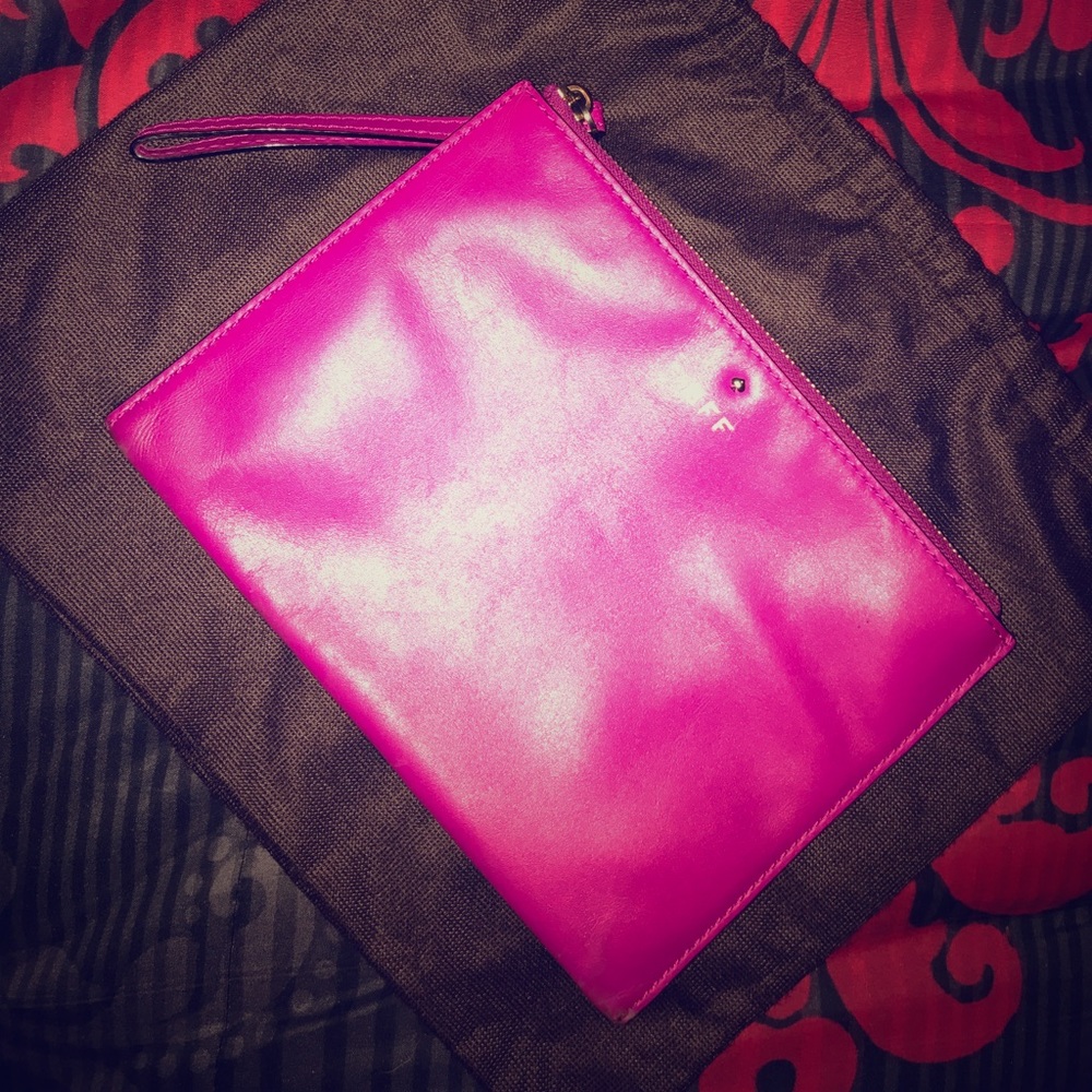 Hot pink Kate spade purse