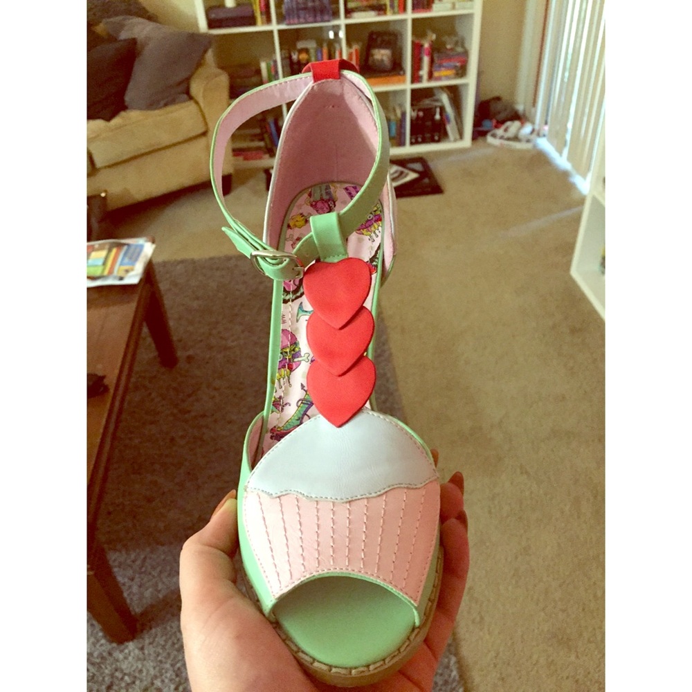 Cupcake block heels- Final sale!!