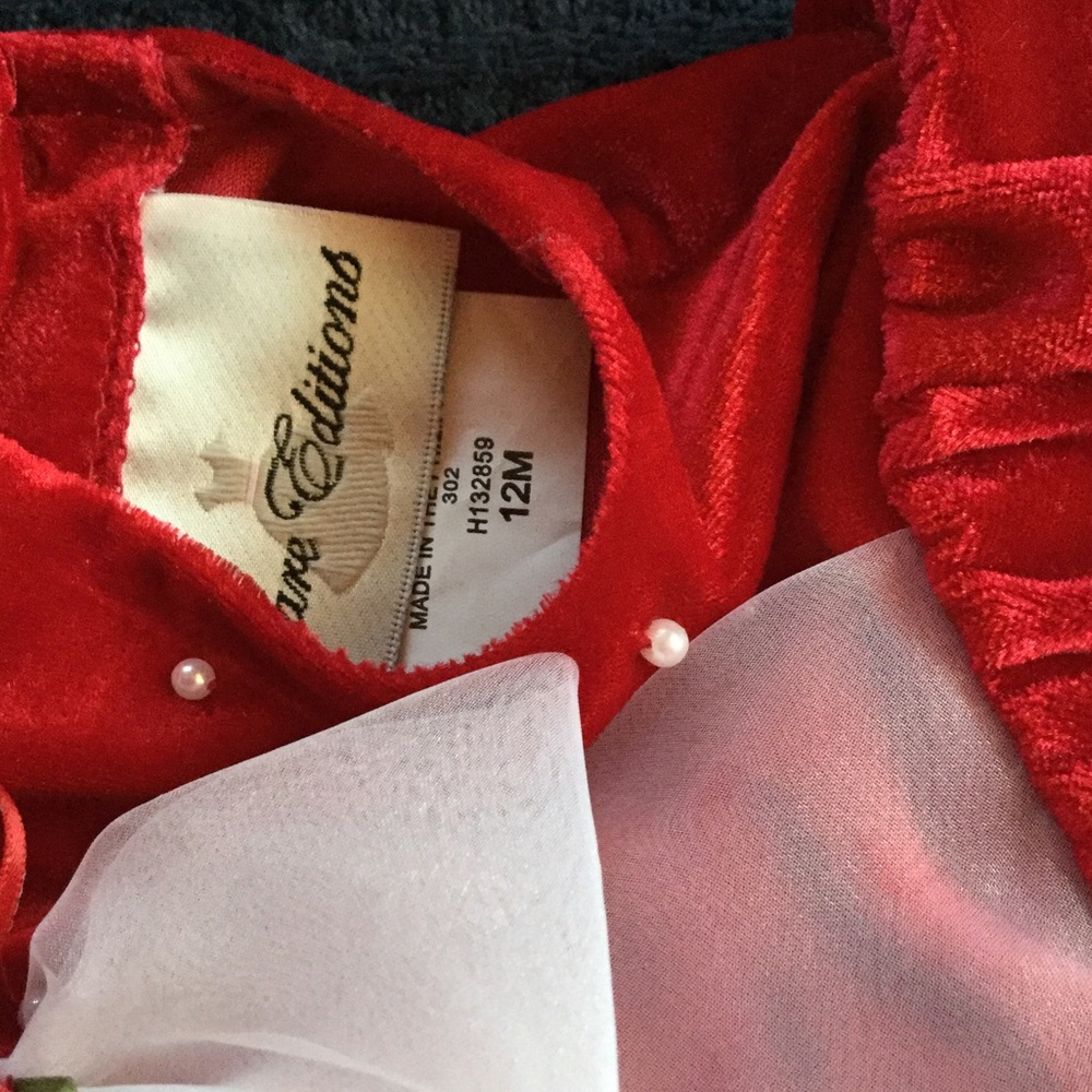 Girls 12m Rare Editions Dress - Picture 3 of 5