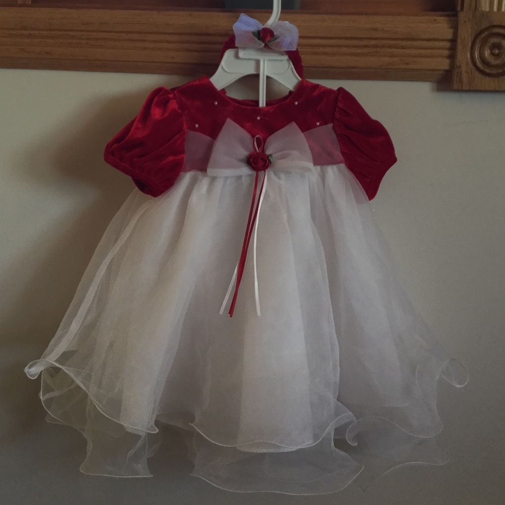 Girls 12m Rare Editions Dress - Picture 5 of 5