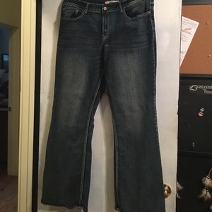 Vintage wash jeans