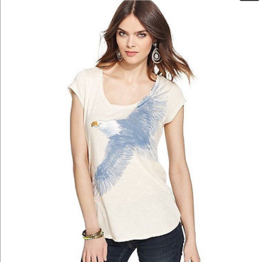 Lucky Brand Americana Eagle Graphic T-Shirt