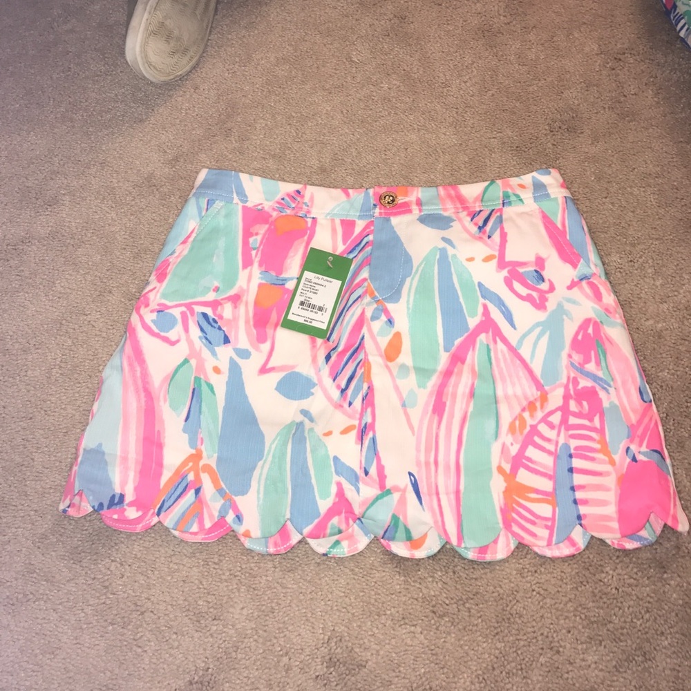 NWT Lilly pulitzer Skort Size 2