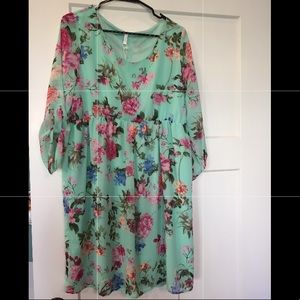 Floral Mini Dress