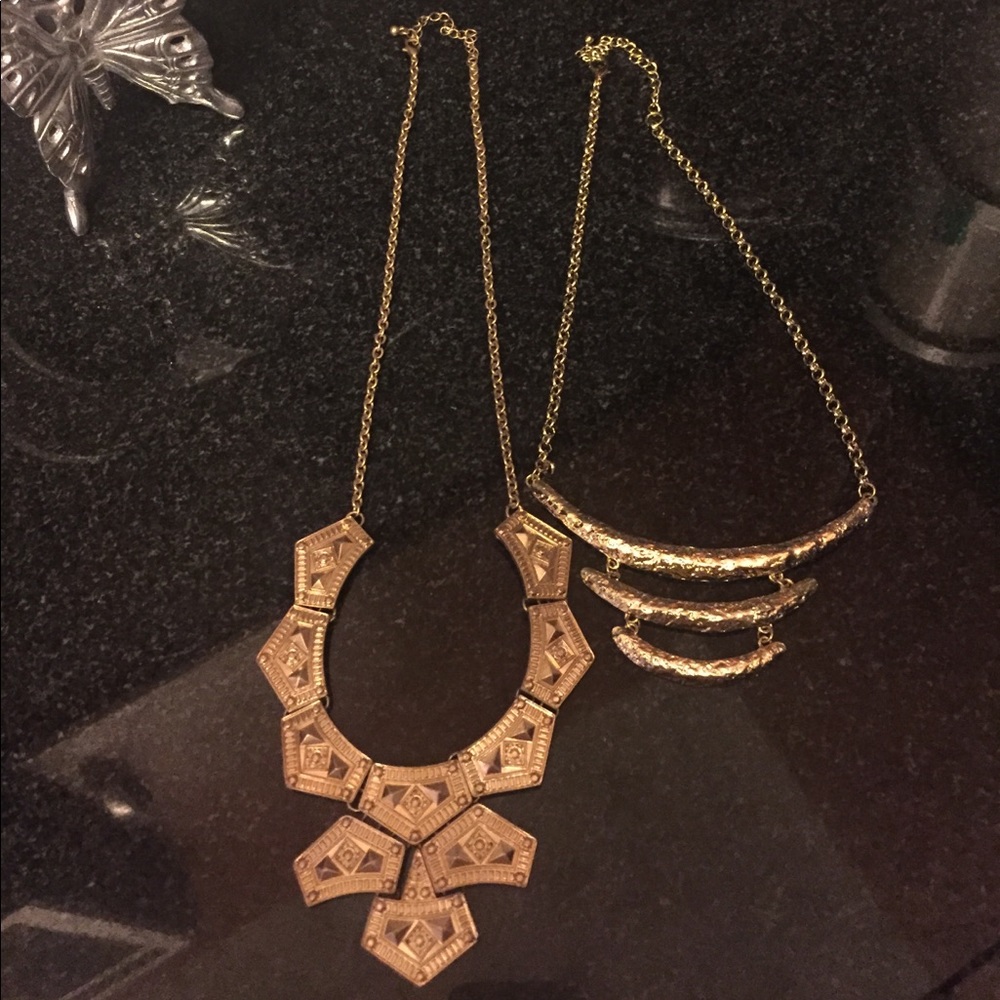 2 necklaces
