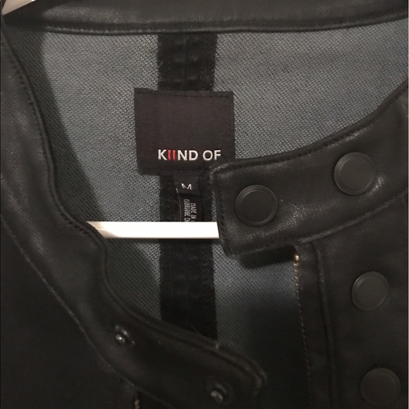 High Low Bomber Jacket - black - Picture 2 of 4