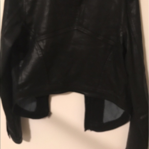 High Low Bomber Jacket - black - Picture 3 of 4