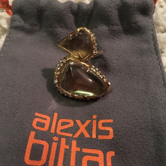 Alexis Bittar Doublet Ring Size 7 - Picture 2 of 6