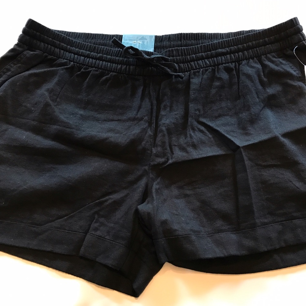 NWT Black Old Navy Tie Shorts