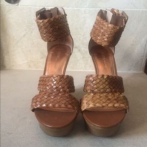 BCBGeneration Braided Wedges