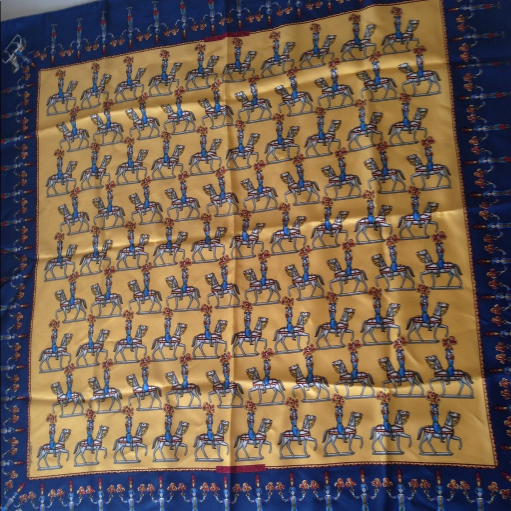 Hermes Scarf Les Artificier