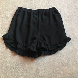 Black shorts