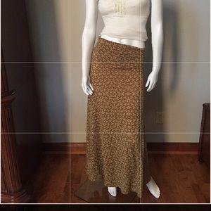 Like New LULAROE SUPER CUTE AND COMFY MAXI SKIRT S